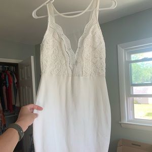 Lulus White Bodycon Dress